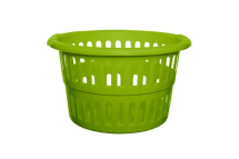 Whitefurze 48cm Round Lime Laundry Basket